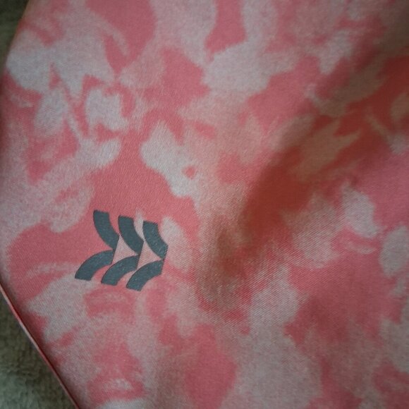 All in Motion Girl's Size XL (14/16) Coral Pink Patterned Sporty Athletic Shorts - Picture 6 of 9